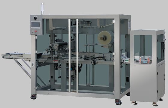 Heat Sealing Cigarette Box Packaging Machine 50Hz / 60Hz Cellophane Overwrapping Machine