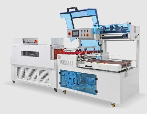 Temperature Adjustable Shrink Wrapping Packaging Machine 41KW Shrink Wrapping Machine For Cartons