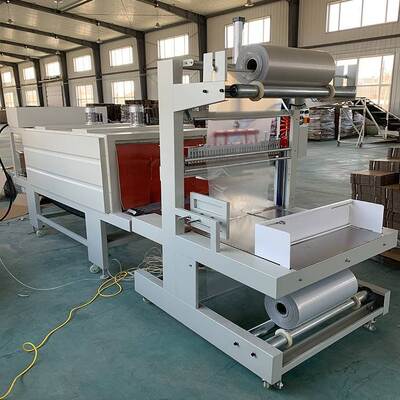 Automatic Industrial Shrink Wrap Machine Cosmetics Heat Shrink Packaging Equipment 41KW