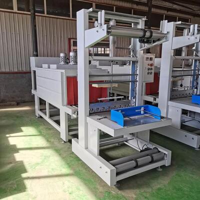 PLC Control Shrink Wrapping Packaging Machine Touch Screen PVC POF PE Shrink Wrapping Machine