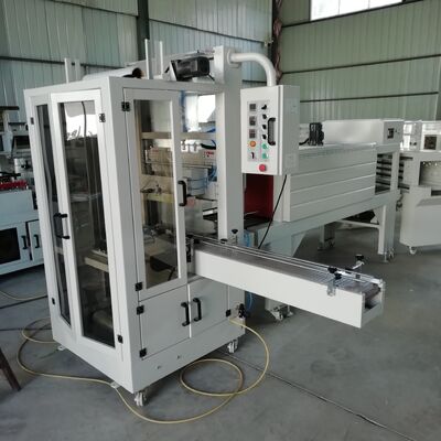 220V / 380V Automatic Shrink Wrap Machine Heat Sealing Industrial Shrink Wrap Equipment
