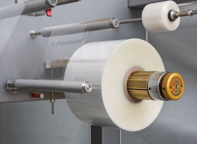 PLC Control Cellophane Box Wrapping Machine Touch Screen Clear Film Packaging Machine