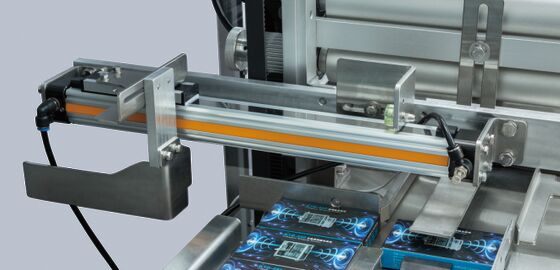 PLC Control Cellophane Box Wrapping Machine Touch Screen Clear Film Packaging Machine