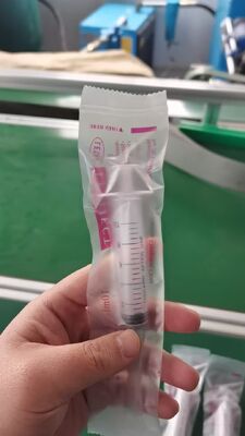 PE Film Syringe Packaging Machine 380V , 50Hz Medical Packaging Machinery